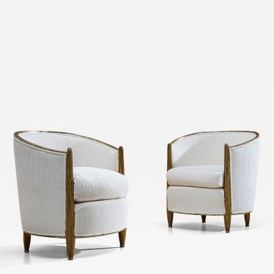 Art Deco Armchairs France circa 1930