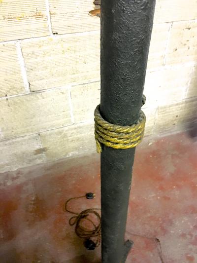 Art Deco Awesome Rarest Patinated Wrought Iron Floor Lamp