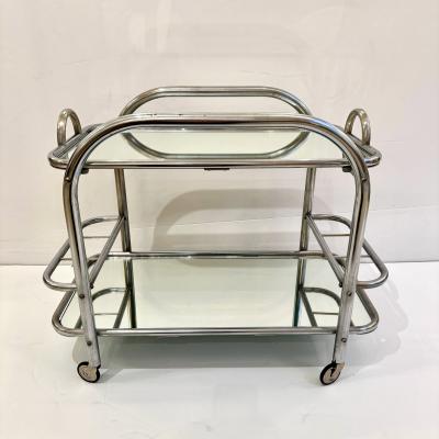 Art Deco Bar Cart Designed by Robert Mallet Stevens France 1930s