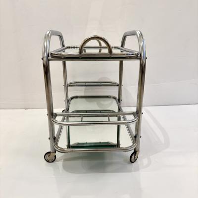 Art Deco Bar Cart Designed by Robert Mallet Stevens France 1930s