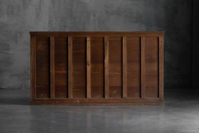 Art Deco Bar Console with Mirrored Doors Italy 1940s