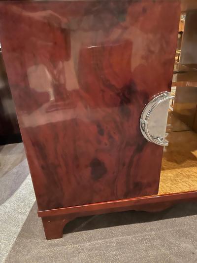 Art Deco Bar Modern French Style Double Deck Double Door