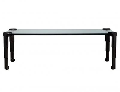 Art Deco Black Lacquered Coffee Table