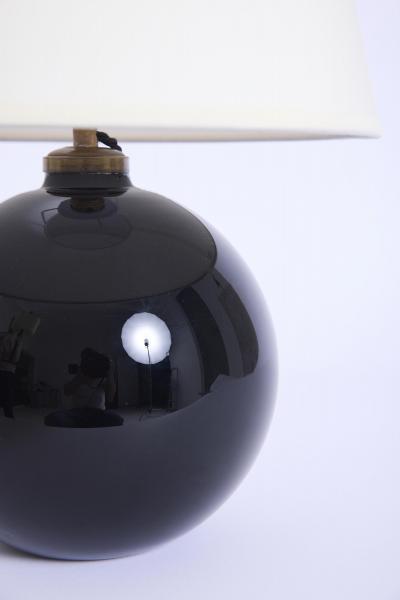 Art Deco Black Table Lamp