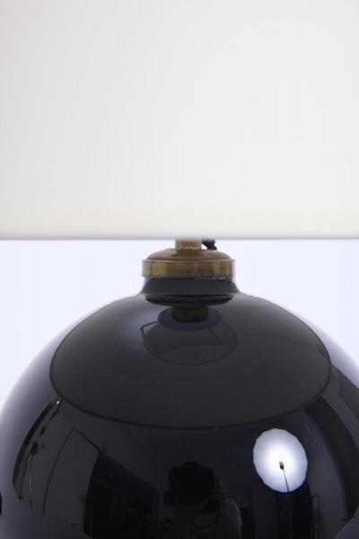 Art Deco Black Table Lamp