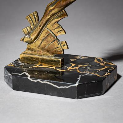 Art Deco Bookends with Gazelles 