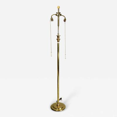 Art Deco Brass and Bakelite Floor Lamp