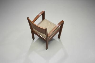 Art Deco Chair with Upholstered Seat Europe First half of the 20th Century