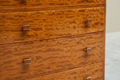 Art Deco Chest of Drawers in Wonderfully Expressive Maple England 1930s