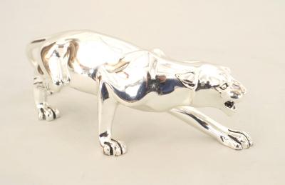 Art Deco Chrome Jaguar