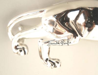 Art Deco Chrome Jaguar
