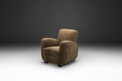 Art Deco Club Chair Europe First half of the 20th Century