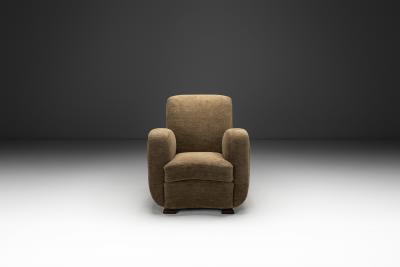 Art Deco Club Chair Europe First half of the 20th Century