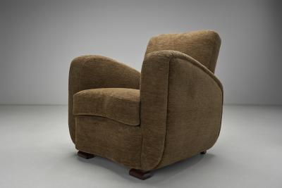 Art Deco Club Chair Europe First half of the 20th Century