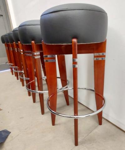 Art Deco Custom Barstools French Style