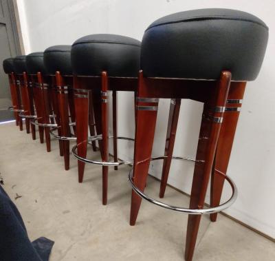Art Deco Custom Barstools French Style