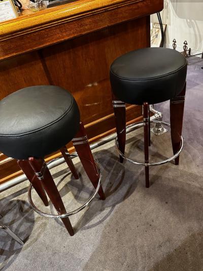 Art Deco Custom Barstools French Style