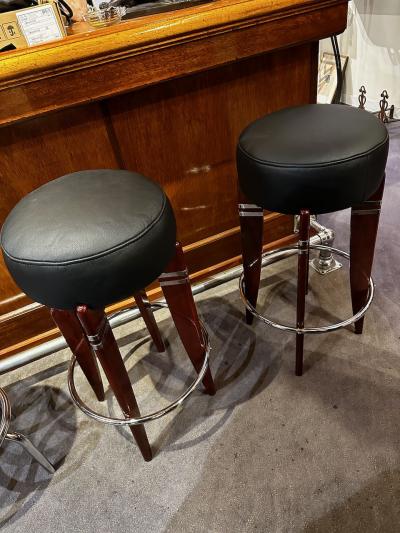 Art Deco Custom Barstools French Style