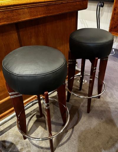 Art Deco Custom Barstools French Style