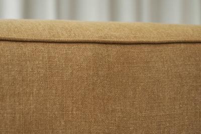 Art Deco Daybed Newly Upholstered in Stonewashed Linen 1930s