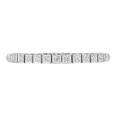 Art Deco Diamond Line Bracelet
