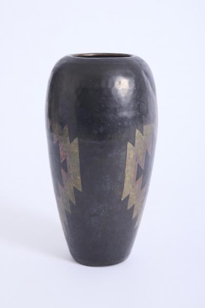 Art Deco Dinanderie Vase