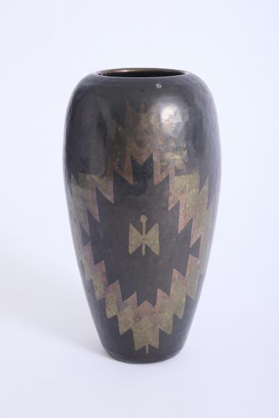 Art Deco Dinanderie Vase
