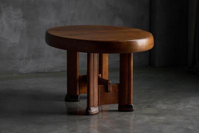 Art Deco Dining Table by C De Jong Netherlands 1920s