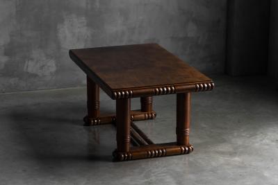 Art Deco Dining Table in the Style of Charles Dudouyt France 1930s