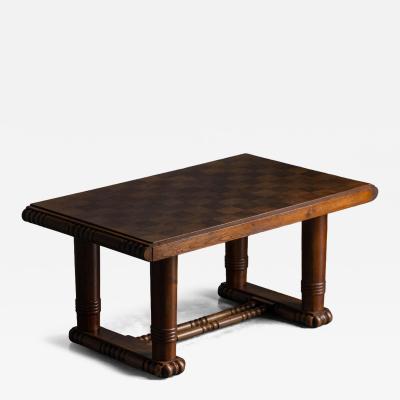 Art Deco Dining Table in the Style of Charles Dudouyt France 1930s