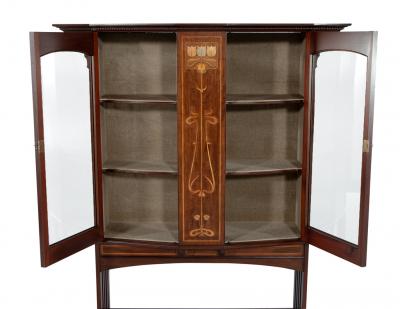 Art Deco Dry Bar Display Cabinet