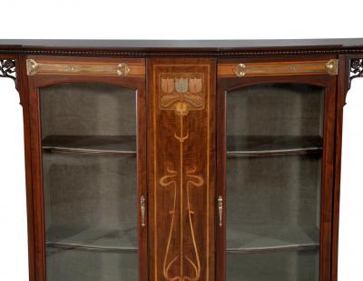 Art Deco Dry Bar Display Cabinet