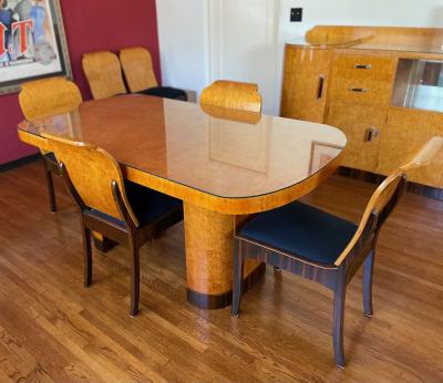 Art Deco Formal Dining Set Exceptional 1930s English Design