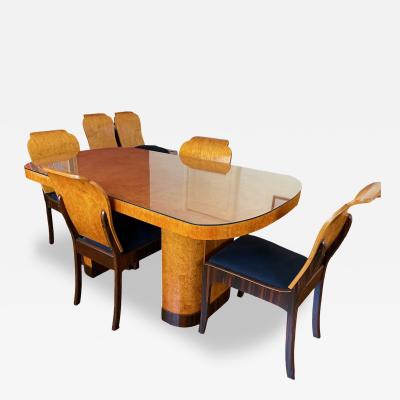 Art Deco Formal Dining Set Exceptional 1930s English Design