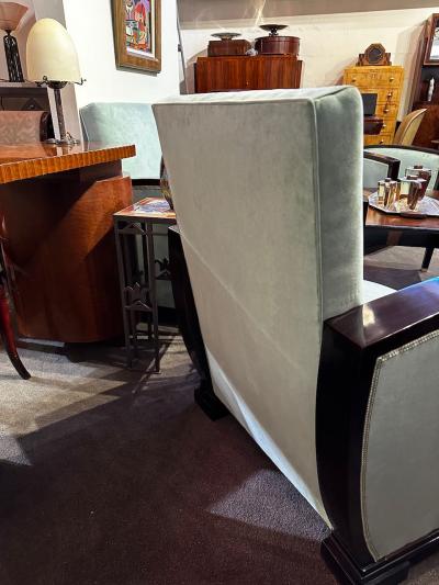 Art Deco French Style Three Piece Sofa Suite