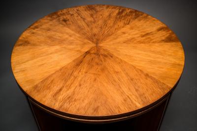 Art Deco French Table with Shelf