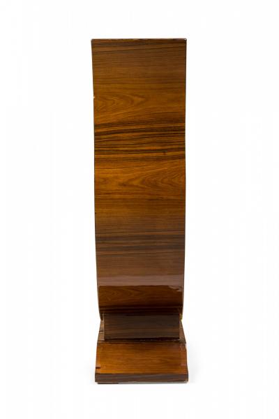 Art Deco French Wooden Console Table Etagere in a Shaped Organic Form