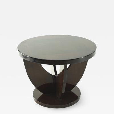 Art Deco French round coffee table