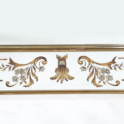 Art Deco Giltwood Ornate Eglomise Border with Naturalist Motifs