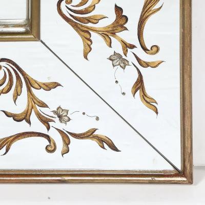 Art Deco Giltwood Ornate Eglomise Border with Naturalist Motifs