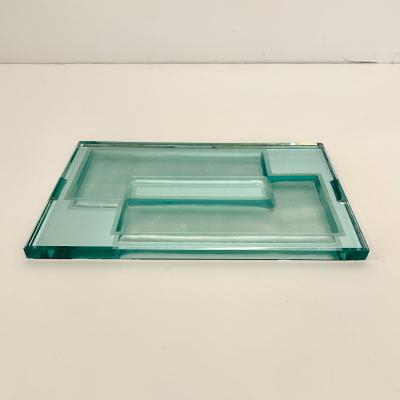 Art Deco Glass Centerpiece Attributed to Jean Luce 