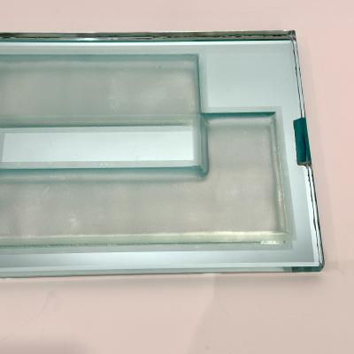 Art Deco Glass Centerpiece Attributed to Jean Luce 