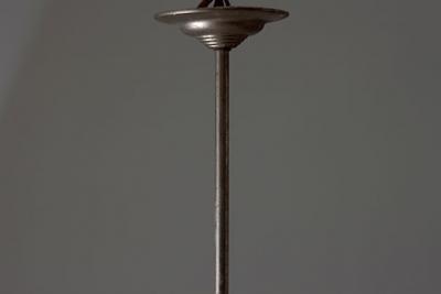 Art Deco Glass Sphere Pendant Light