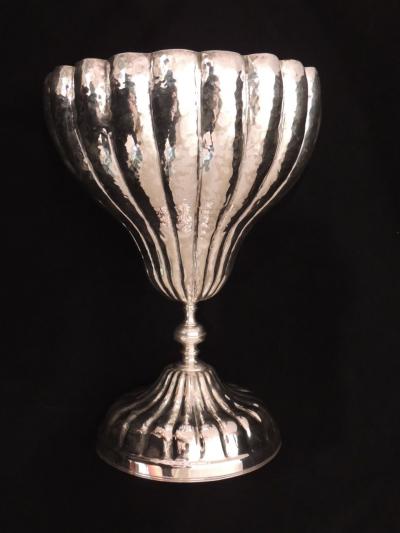 Art Deco Grand Silver Chalice