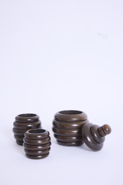 Art Deco Group of Pots