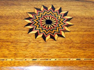Art Deco Humidor with Intricate Inlay