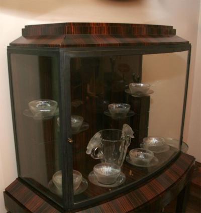 Art Deco Illuminated Vitrine Pair available 
