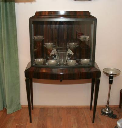 Art Deco Illuminated Vitrine Pair available 