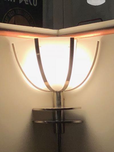 Art Deco Industrial French Sconces Corner lights 2 pairs