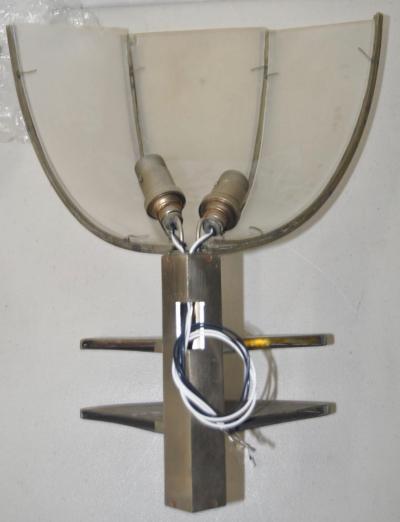 Art Deco Industrial French Sconces Corner lights 2 pairs